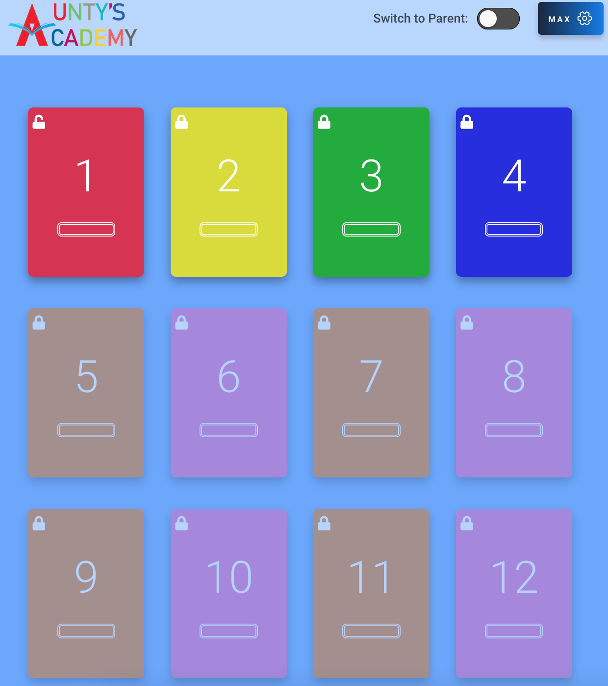 app screen